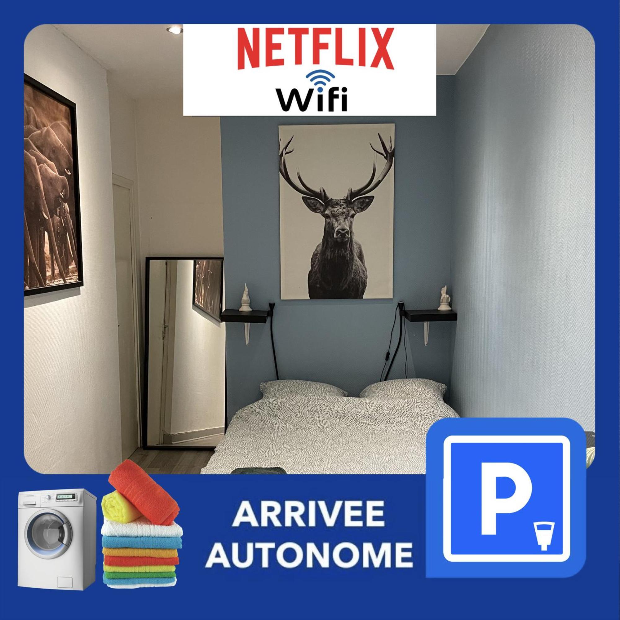 010 Chic & Cosy F1 29M2 Hypercentre Wifi Smart Tv Netflix Lejlighed Saint-Etienne  Eksteriør billede
